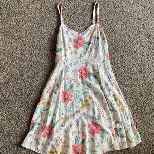 floral mini dress